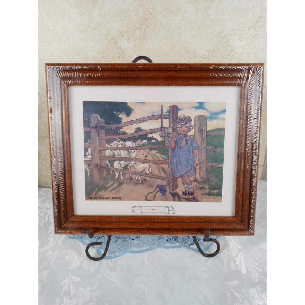 Jessie Willcox Smith Little Bo Peep 1914 Print 10x12 - New in Plastic Wrap